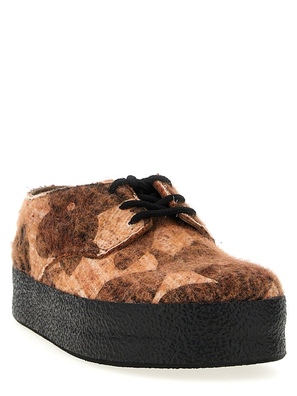 Vitelli Multicolor Lace-Up Shoes