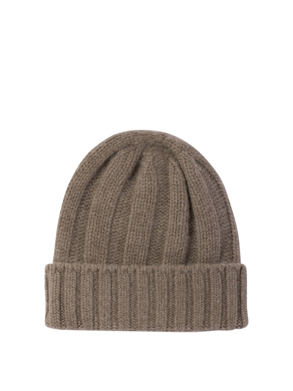 Roll-Up Cashmere Beanie