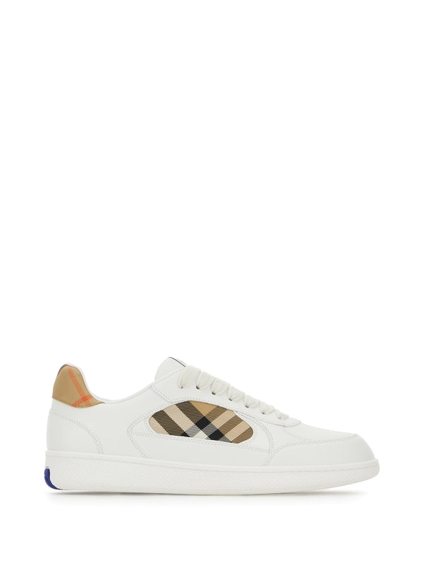 Terrace Check Pattern Low-top Sneakers
