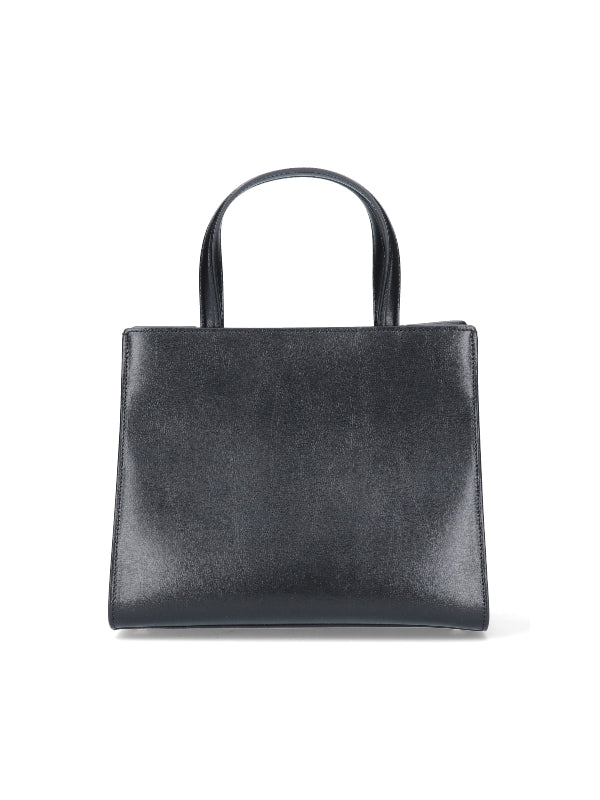 Vara Top Handle Leather Tote Bag