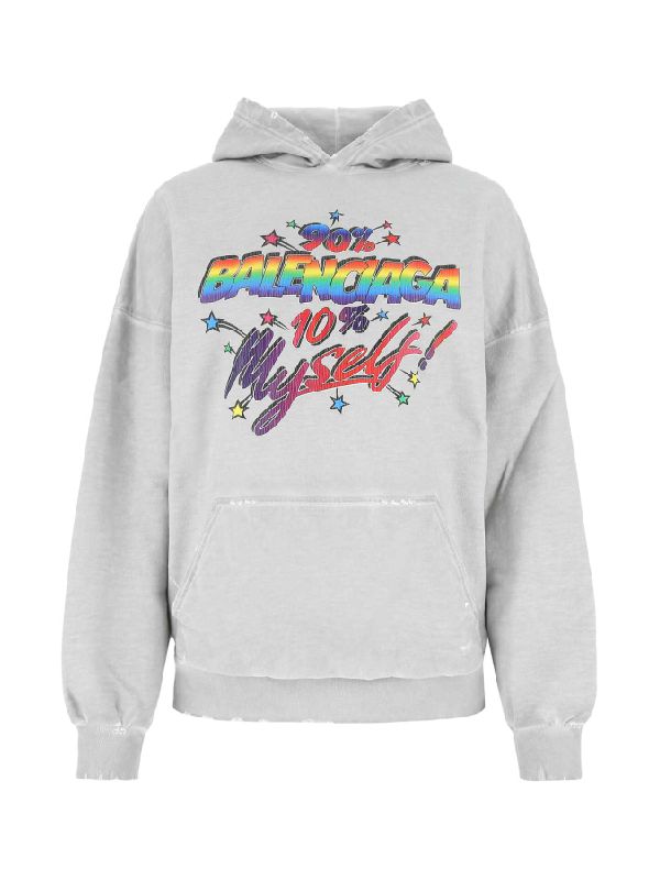 90/10 Graphic Wide Fit Hoodieie