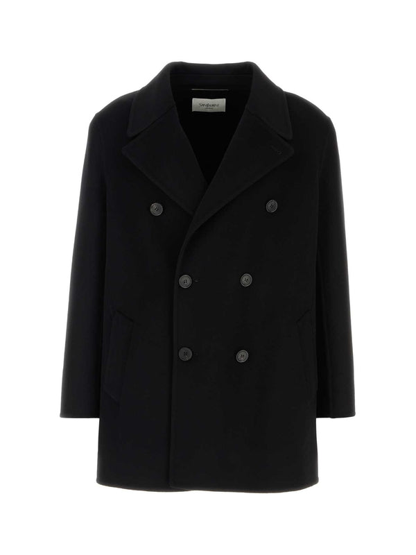 Saint Laurent Black Coats