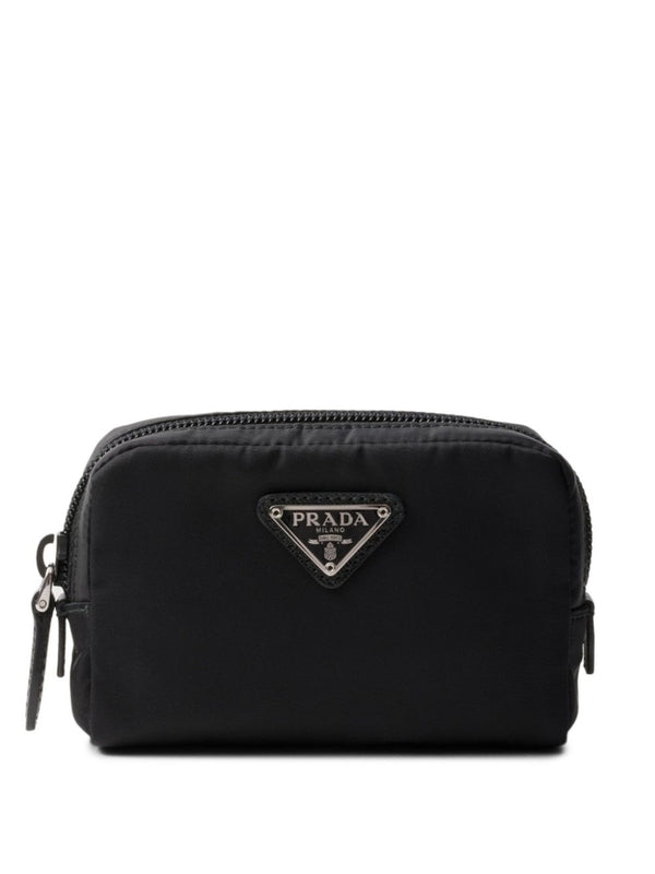 Triangle Logo Re-Nylon Pouch Bag