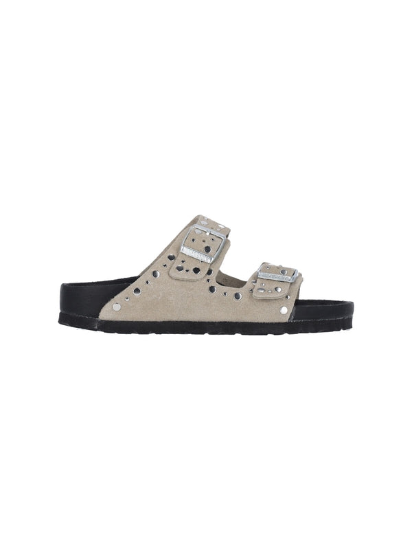 Arizona Studded Suede Sandals