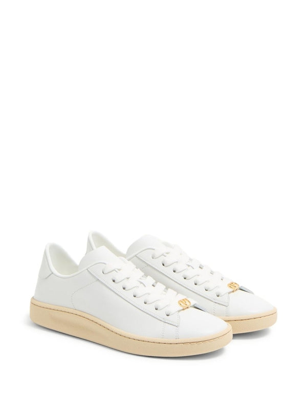 Valentino White Low Top Sneakers