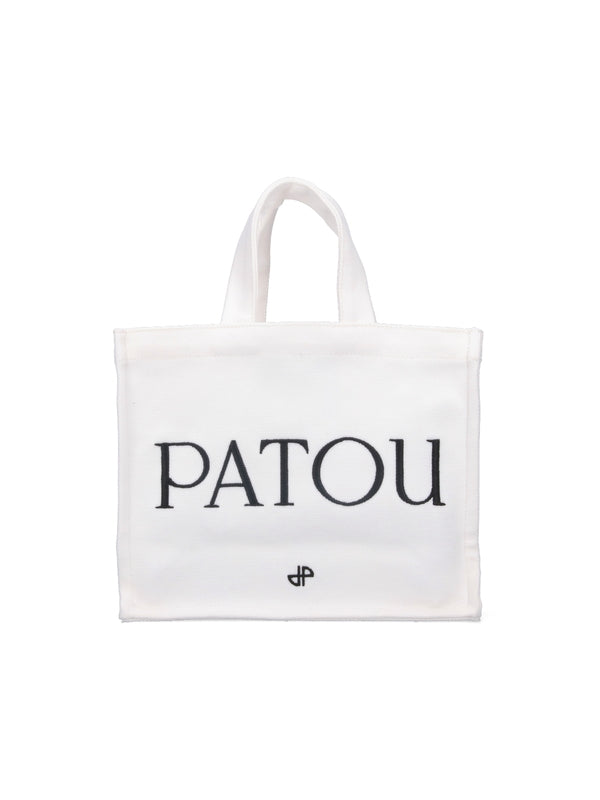 Logo Embroidery Cotton Tote Bag