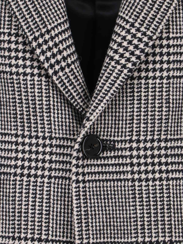 LARDINI - Boutonniere Wool Single Coat - Jente