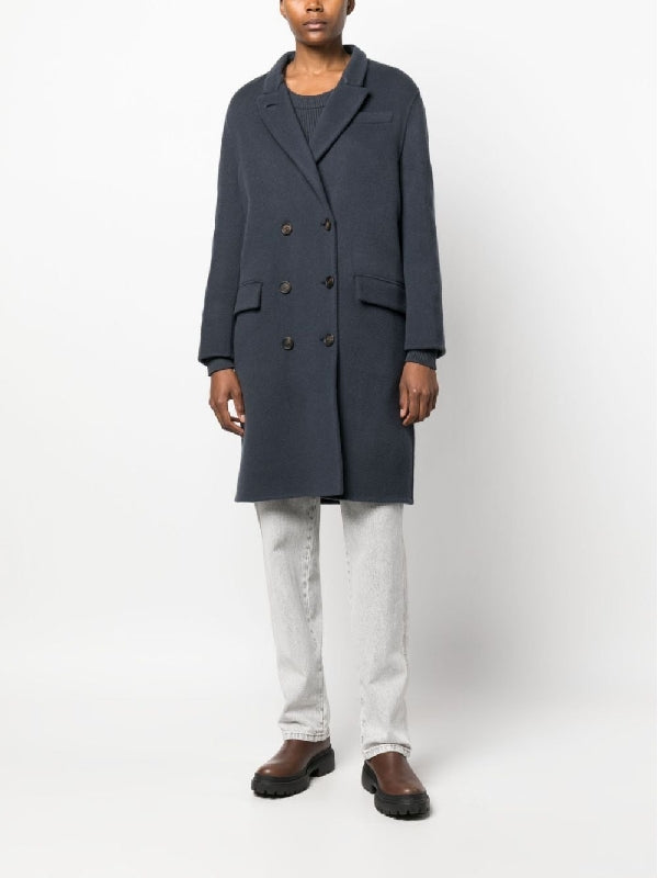 Wool Cashmere Double Coat