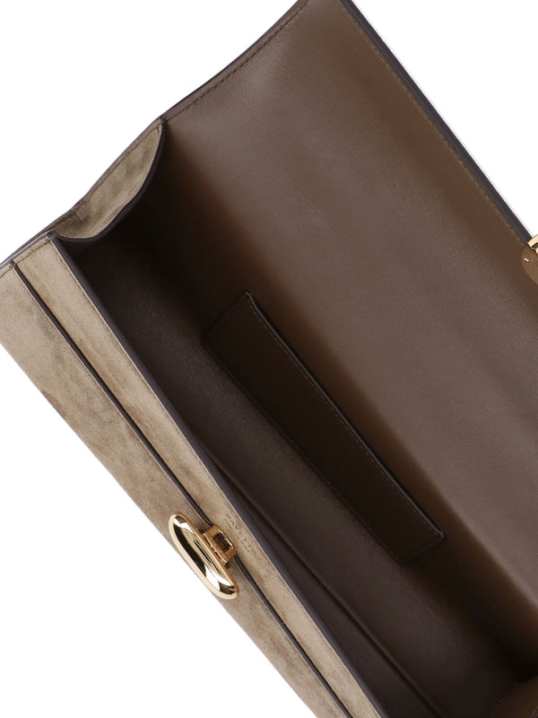 Savette Brown Tote Bags