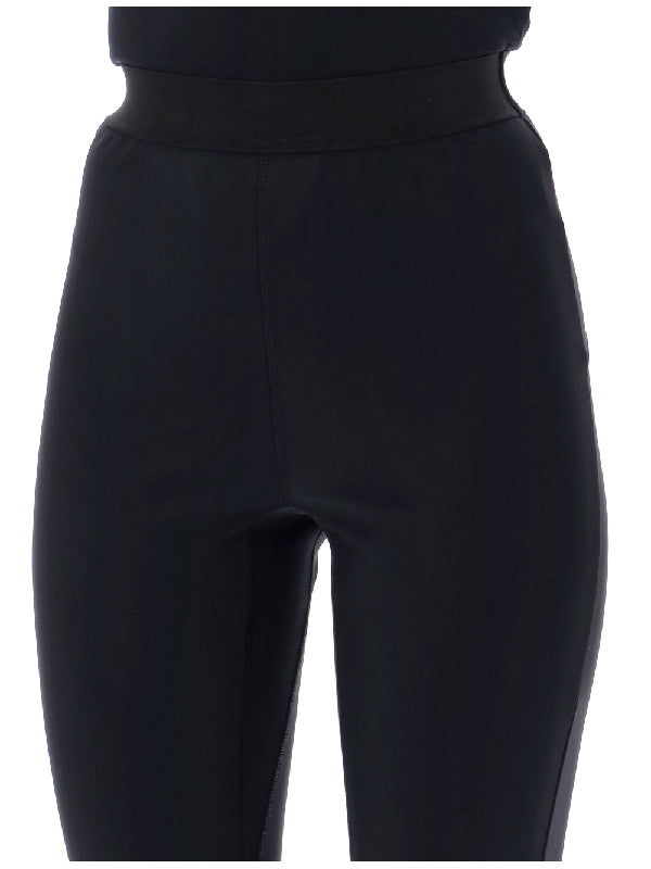 Back Slit High-waist Leggings