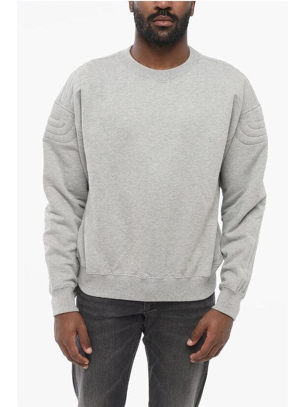 Crew Neck Cotton Sweatshirt