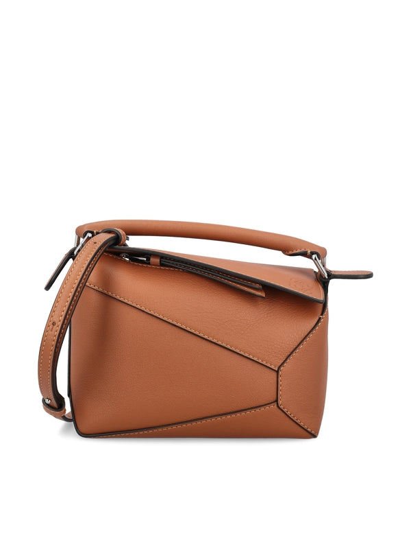 拼图小牛皮迷你斜挎包