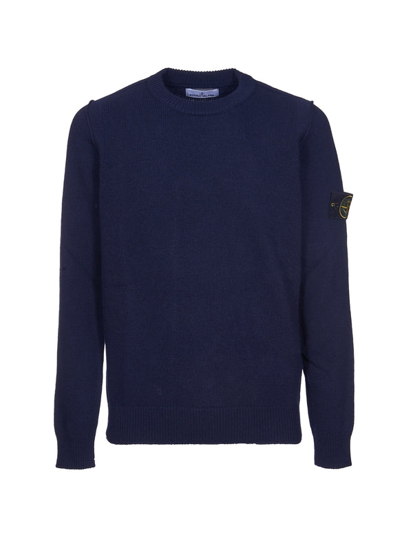 Wappen Patch Wool Blend Knit