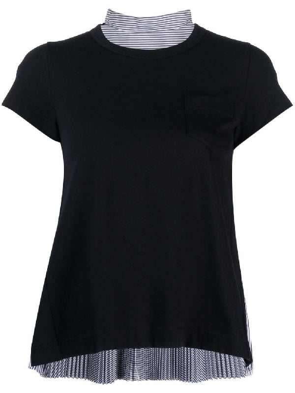 Back Pleats
  Short Sleeve T-Shirt