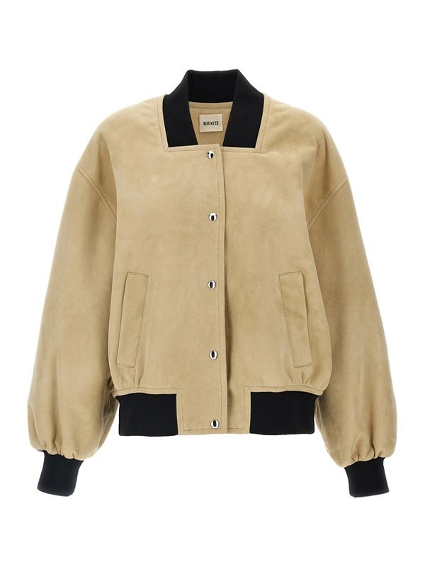 Spence Leather
  Bomber Jacket