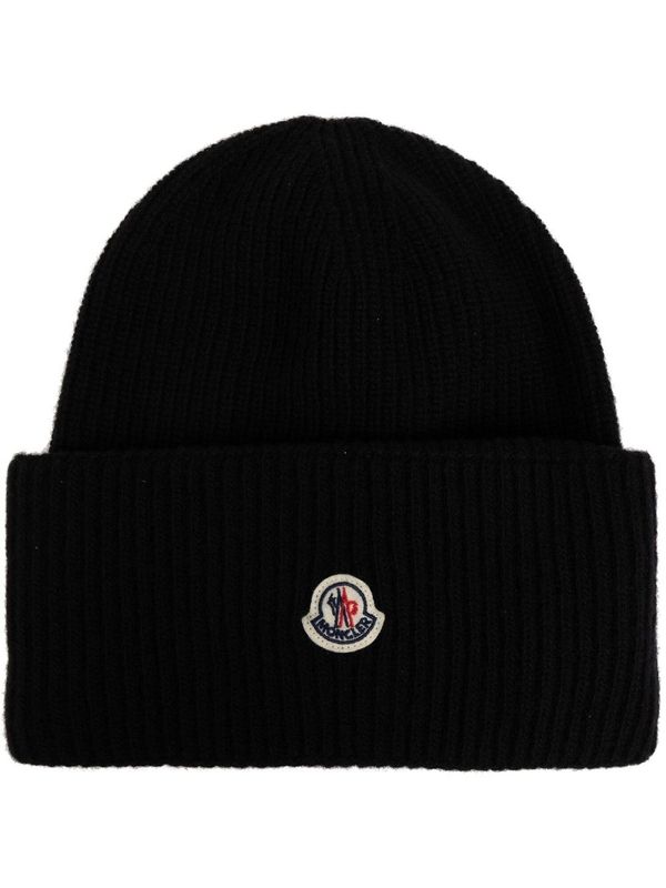 Moncler Black Beanies