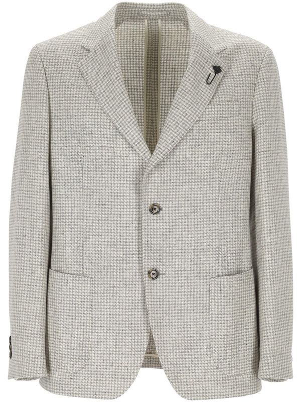 Lardini Beige Tailored Jackets