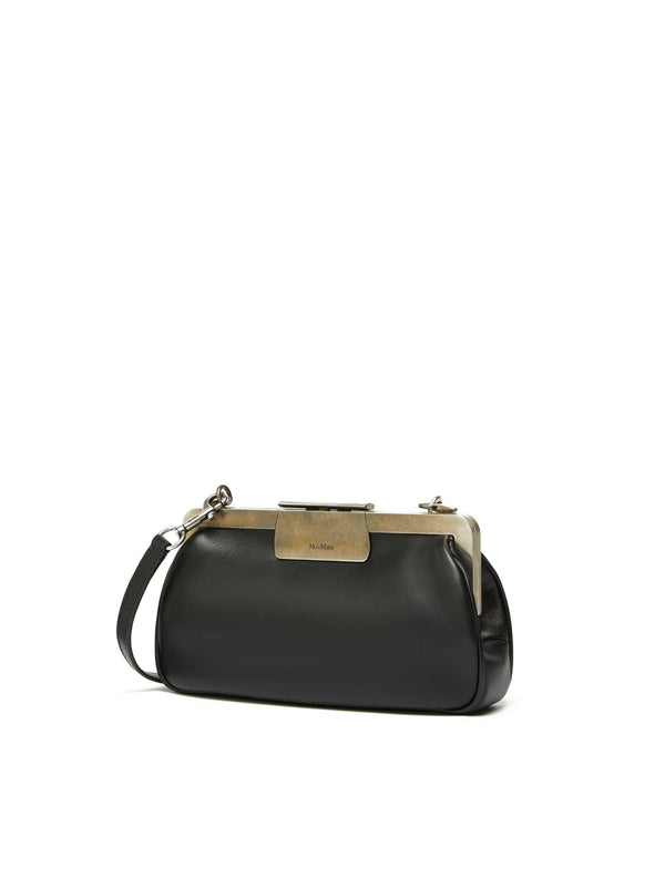 Clasp Leather Xs Clutch Bag