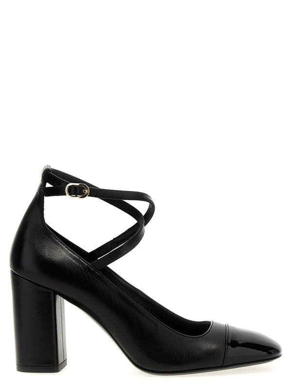 Anklelet
  Leather Pumps Heel