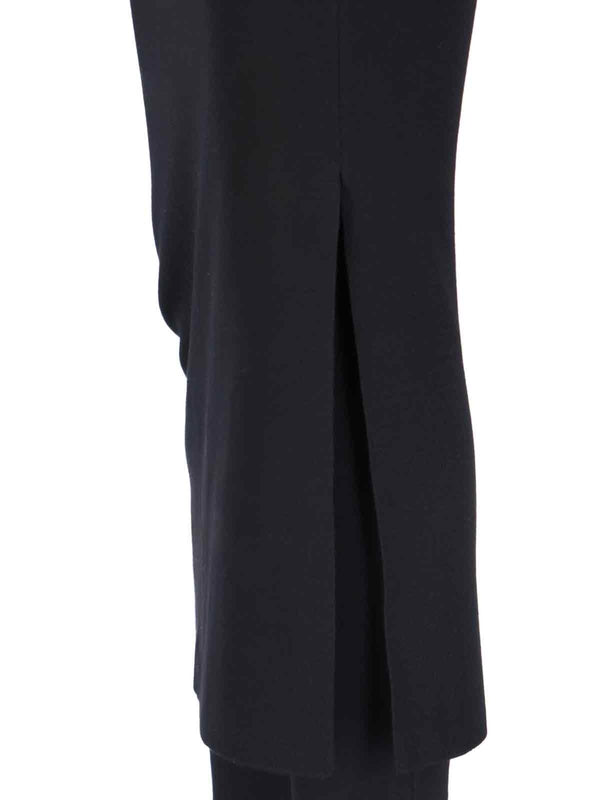 Wool Blend Skirt Pants - Jente