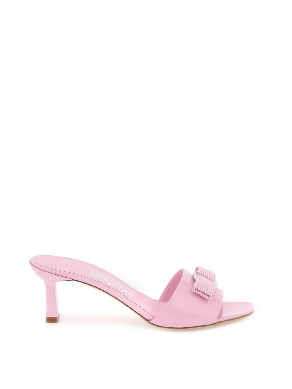 Vara Bow Mule Sandal Heel