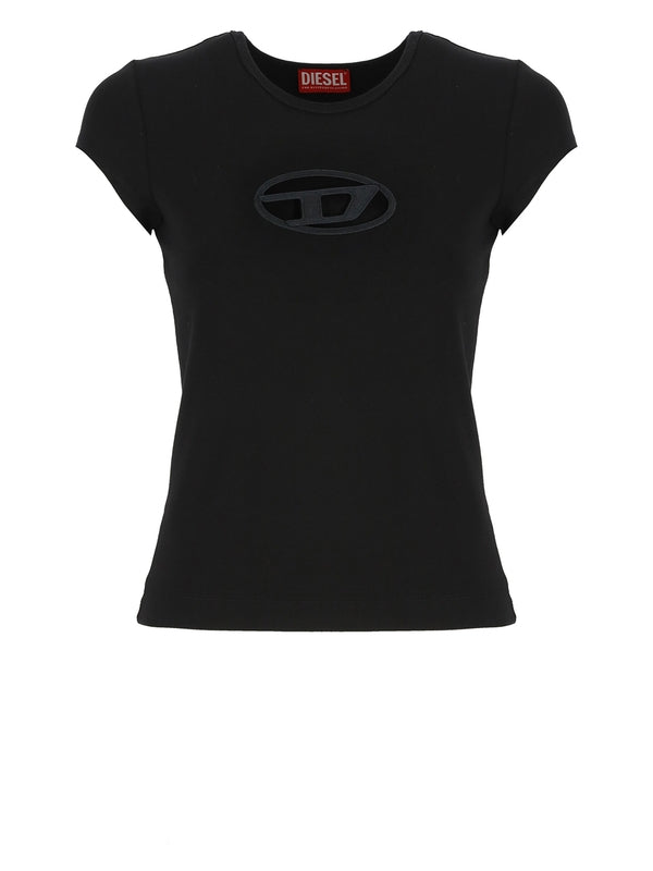 T Angie Cut-out Logo T-shirt