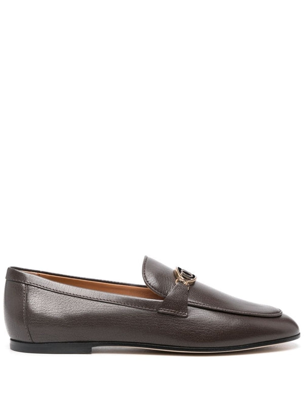 TOD'S - Chain Detail Leather Loafers - Jente