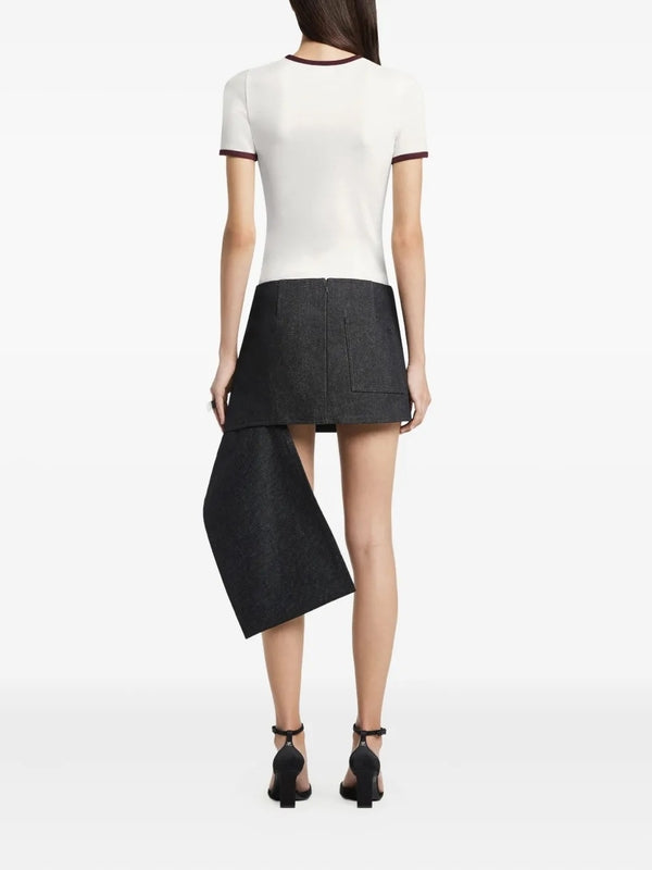 Courrèges White Short Sleeve T-Shirt