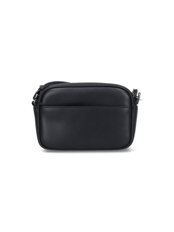 Courrèges - Reedition Logo Leather Shoulder Bag - Jente