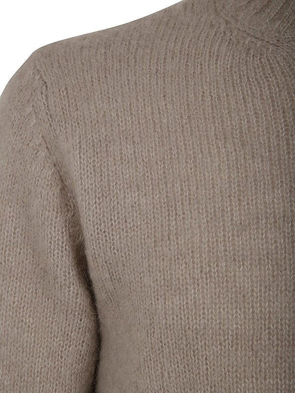 Alpaca Blend Crewneck Knit