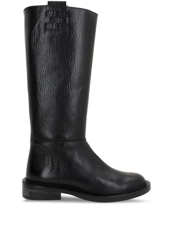 Anella Leather High Boots