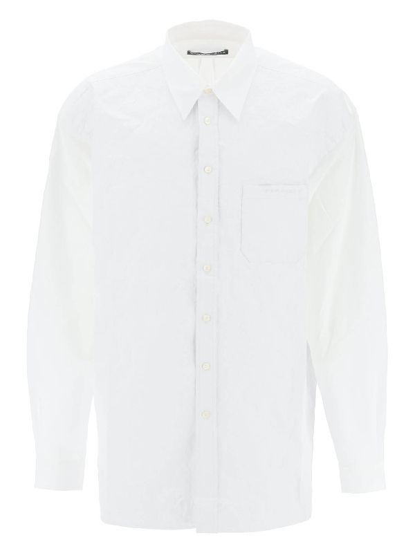 Cotton Scrunch Shirt