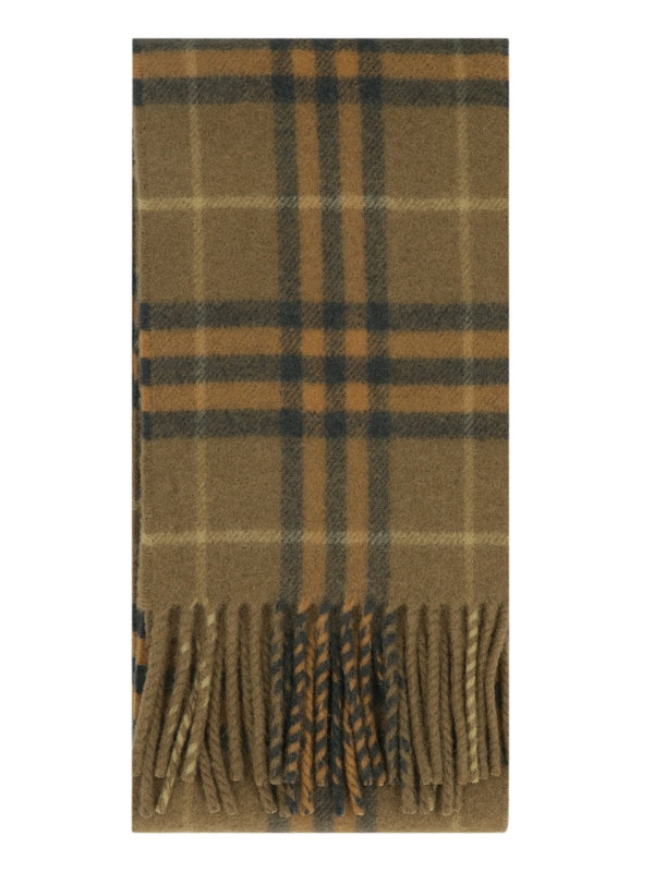 Check Pattern Cashmere Muffler