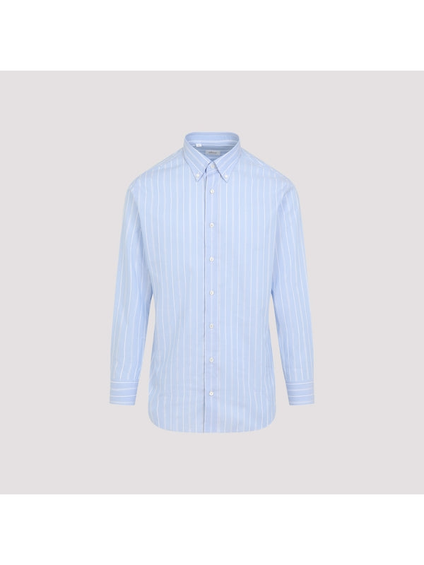 Pinstripe Cotton Shirt