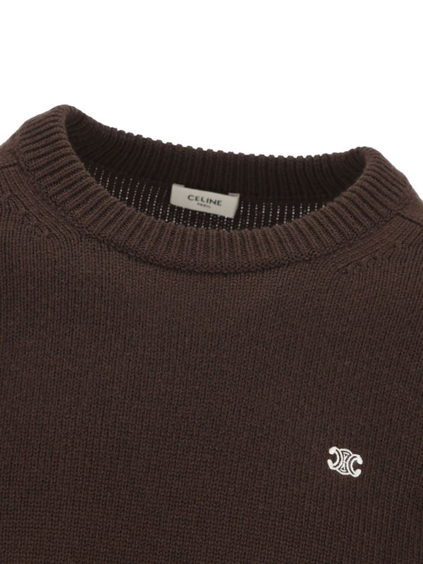 Triomphe Crewneck Wool Knit