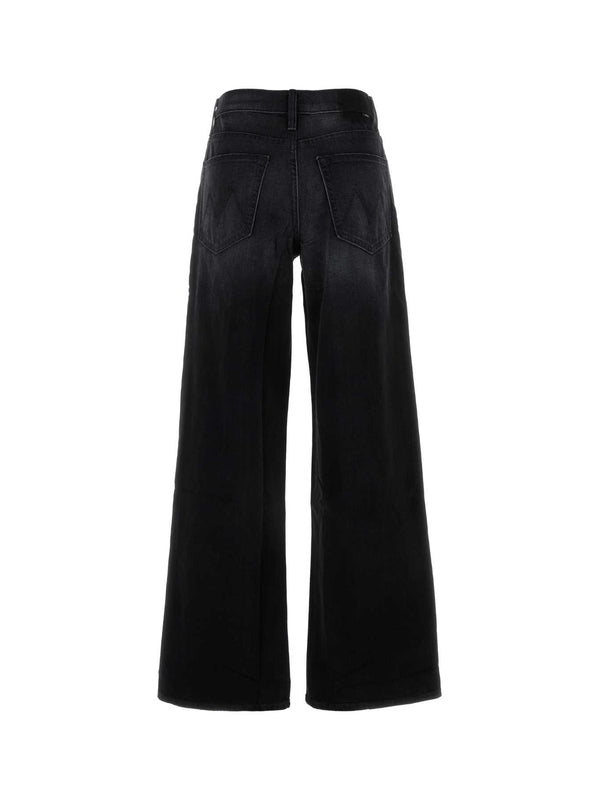 High Waist Wide Denim Pants