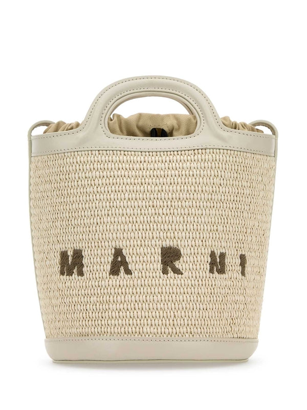 Tropicalia Raffia Mini Tote Bag