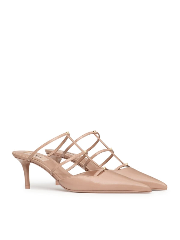 Wispy Rockstud Sandal Heel