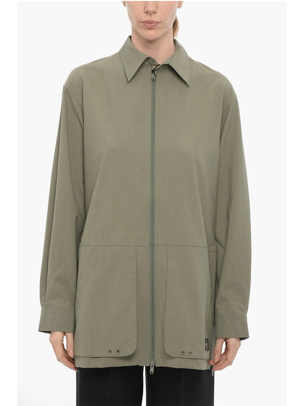 ADIDAS Rip Stop Checked Windbreaker Jacket Jackets