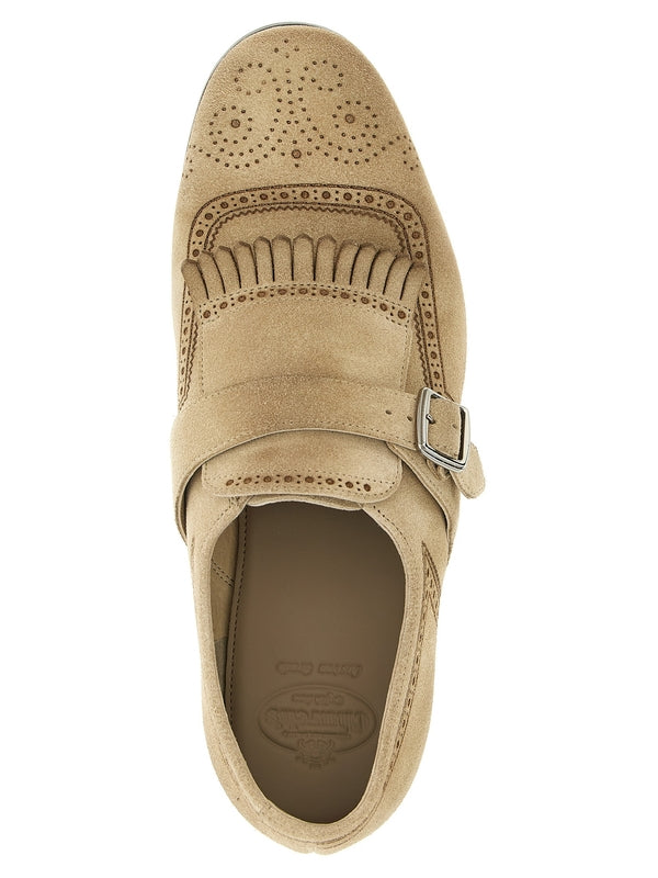 Church'S Beige Monkstraps