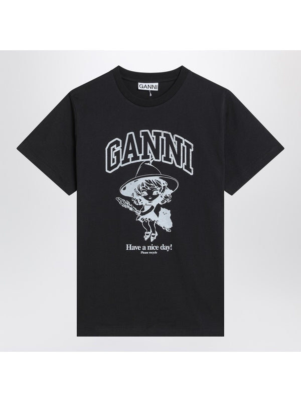 Logo Printed Cotton T-Shirt