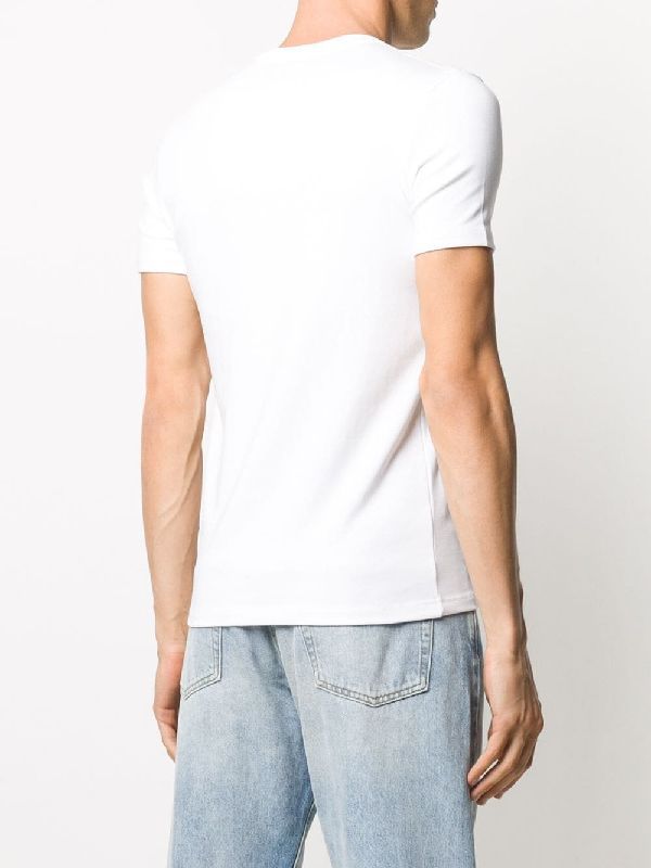 V-Neck Stretch Cotton
  T-Shirt