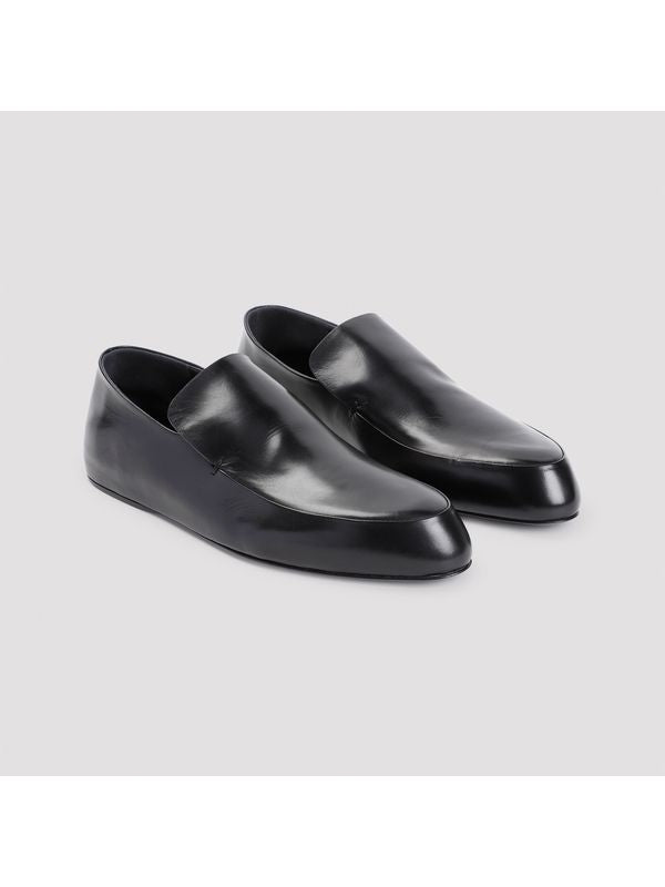 Black Leather Loafer