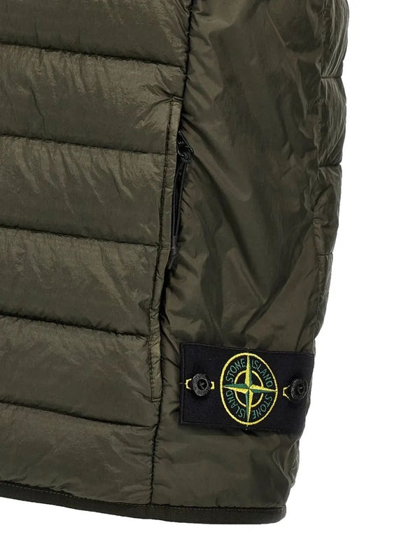 Wappen Patch High Neck Padded Vest