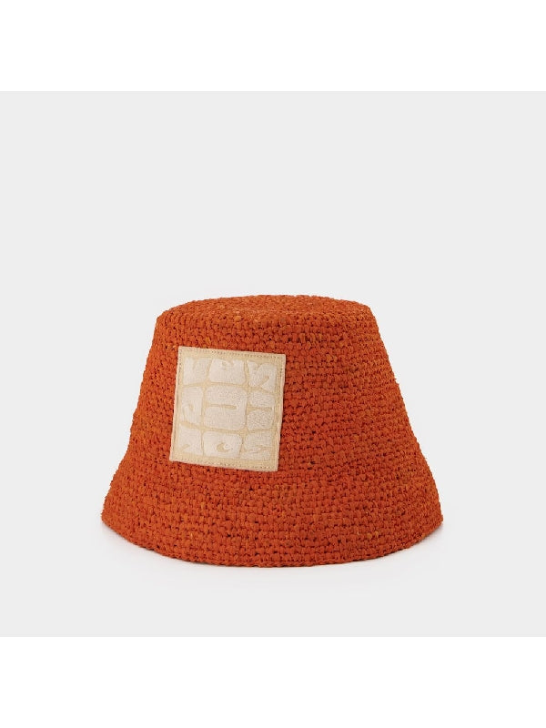 Ficiu Rafia Bucket Hat