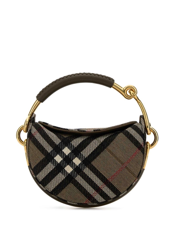 Bridal Brown Checked Crossbody & Shoulder Bags
