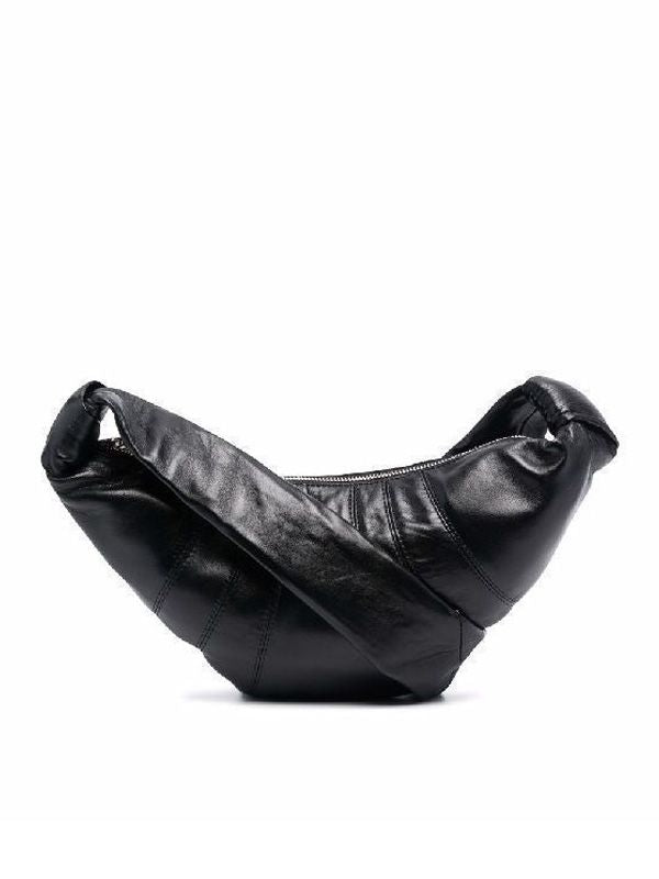 Croissant Nappa Leather Small Shoulder Bag