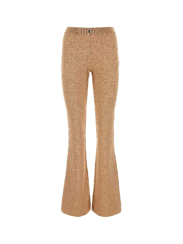 4G Jacquard Mini Flare Pants