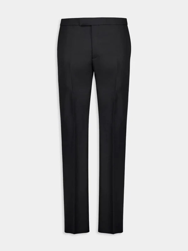 Alexander Mcqueen Black Tailored Pants