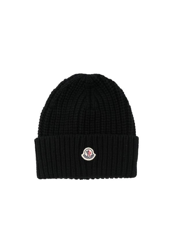 Moncler Black Beanies
